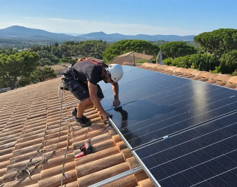 Installateur panneaux solaires Sausset-les-Pins — pose photovoltaïque sur toiture