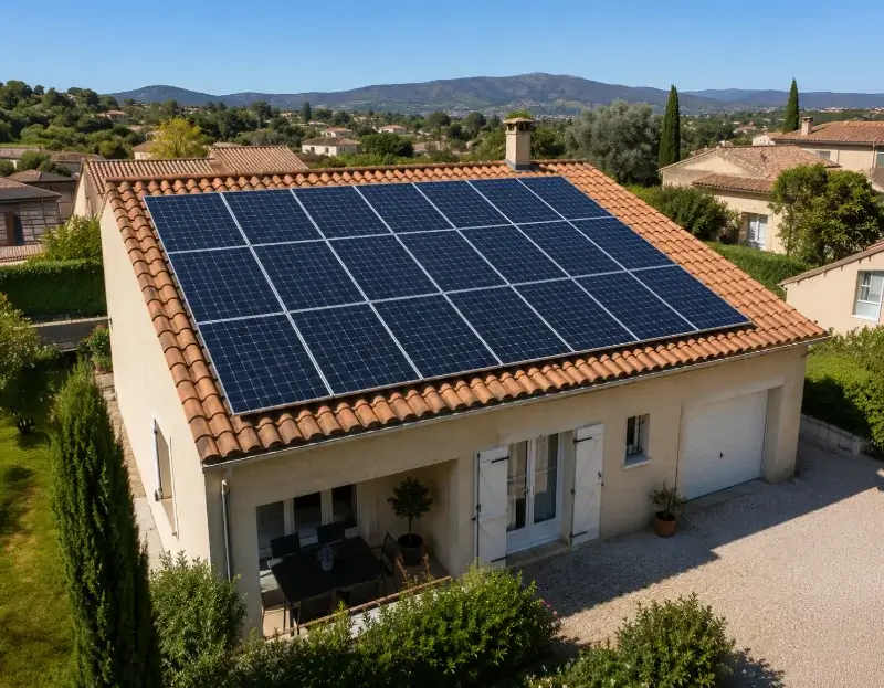 Prime à l'autoconsommation panneaux solaires Sausset-les-Pins — aide financière de l'État